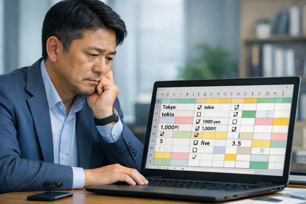 Googleフォームの回答を整理する場面でつまずくポイント｜集計前に起きがちな問題とは