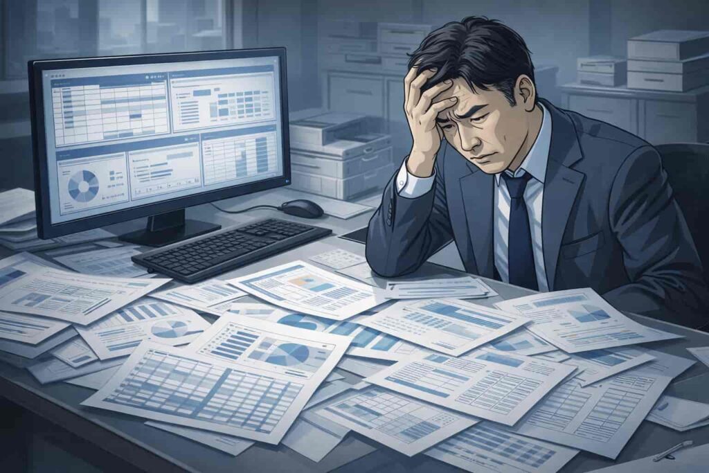 データはあるけど“使える形”になっていなかった