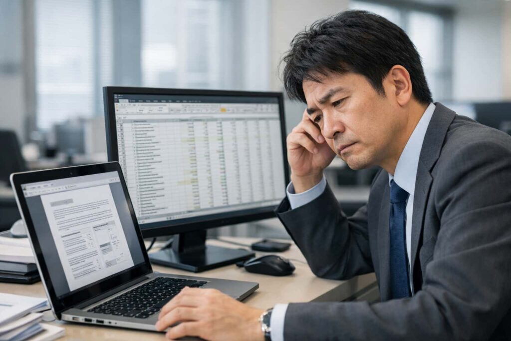 PDF確認作業がつらい…経理・管理部門の「あるある」と業務改善の入口
