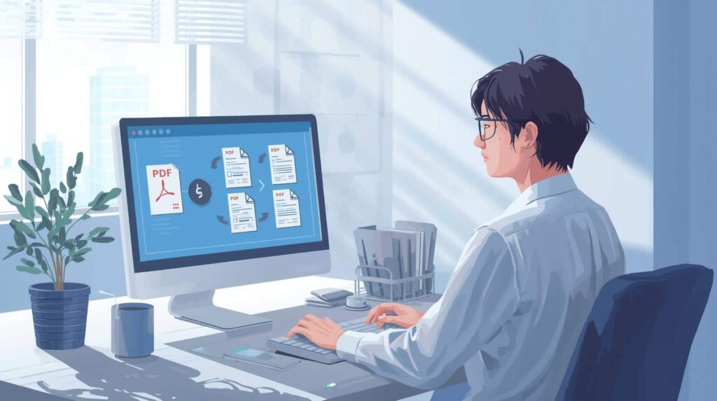 業務改善のアクション② 
経理業務をどこまで自動化できるか（OCR・PDF自動化の考え方）